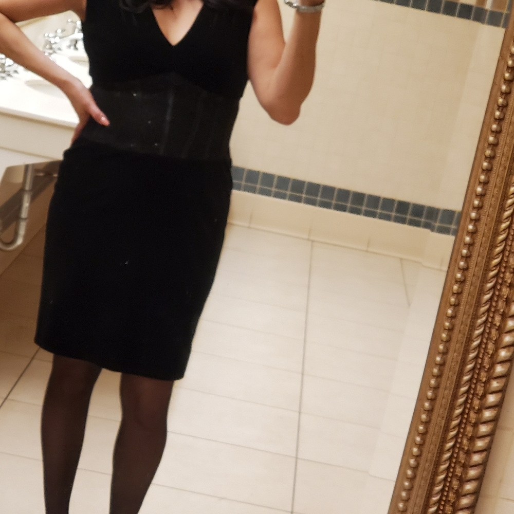 Velvet & Lace Holiday Dress size 8, fits lovely